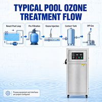Generator Mesin Ozon Kolam Renang Resort Besar untuk Peralatan Disinfeksi dan Sanitasi Pengolahan Air