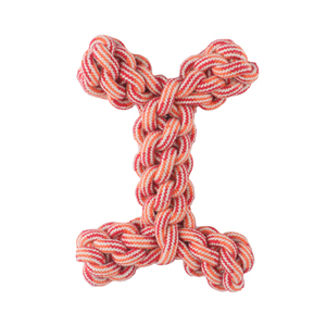 Cuerda de algodón de felpa duradera, juguete masticable <span class=keywords><strong>para</strong></span> perros, entrenamiento interactivo, <span class=keywords><strong>mordedor</strong></span> <span class=keywords><strong>para</strong></span> cachorros, diseño de hueso, juguete interactivo <span class=keywords><strong>para</strong></span> Navidad - Product Image 2