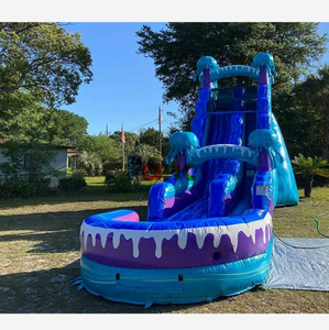Toboggans de piscine de bonne qualité/toboggan de piscine <span class=keywords><strong>privée</strong></span>/toboggan aquatique <span class=keywords><strong>gonflable</strong></span> avec piscine pour enfants en <span class=keywords><strong>vente</strong></span> - Product Image 2
