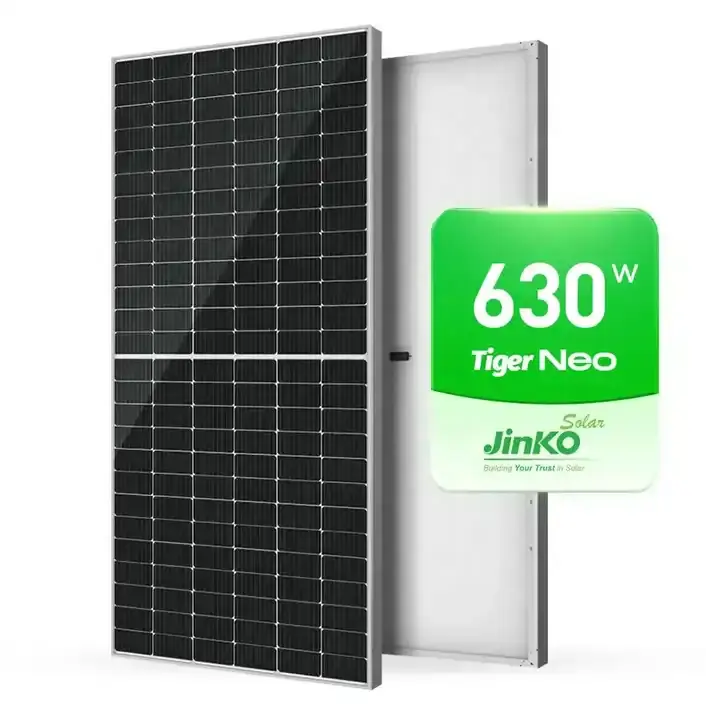 Jinko Tiger Neo N-Type 78HL4-(V) 610-630 Watt solar power panel jinko solar panel suppliers