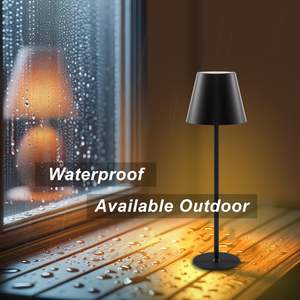 Wholesale Cordless Table Lamp Portable <b>LED</b> Desk 5000mAh <b>Battery</b> <b>Operated</b> 3Color Stepless Dimming up for Restaurant Bedroom Bars - Product Image 2