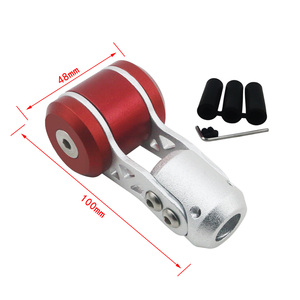 Poignée de levier de vitesses automatique universelle <span class=keywords><strong>AOSU</strong></span> en alliage d'aluminium cristallin pour LCV Europe Van DUSTER 1984-1993 - Product Image 2