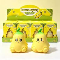Mainan Simulasi Musik Big Mac dan Big Banana Pinch untuk Meredakan Stres, Bentuk Buah Pir, Melon Musim Dingin, Madu, dan Nangka.