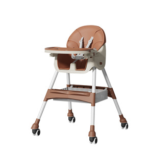 Silla de comedor moderna <span class=keywords><strong>para</strong></span> niños, mesa plegable ajustable antideslizante <span class=keywords><strong>para</strong></span> el hogar, silla de crecimiento <span class=keywords><strong>para</strong></span> bebés, hecha de plástico duradero - Product Image 2