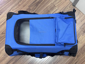 Caja plegable <span class=keywords><strong>para</strong></span> mascotas de transporte de viaje con cesta de malla extensible y <span class=keywords><strong>manta</strong></span> suave y cálida, CAJA PLEGABLE portátil <span class=keywords><strong>para</strong></span> <span class=keywords><strong>perros</strong></span> y gatos - Product Image 2