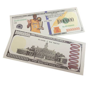 Nuova Banconota Commemorativa in Foglio d'Argento da Un Milione di Dollari di <span class=keywords><strong>Kobe</strong></span> <span class=keywords><strong>Bryant</strong></span> - Product Image 3