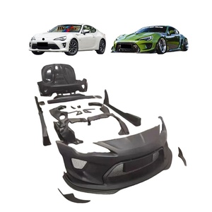 Kit de carrocería de material FRP para Toyota GT86 Subaru <span class=keywords><strong>BRZ</strong></span>, accesorios para parachoques, actualización a diseño robotizado, kit de carrocería ancha. - Product Image 1