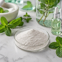 Poudre d'extrait de menthe poivrée cristalline à la menthe forte, très vendue