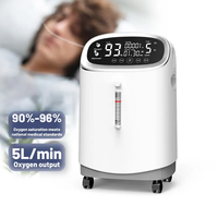 Oxygénateur médical portable 5L à usage vétérinaire Concentrateur d'oxygène de qualité hospitalière et générateur d'oxygène en vente