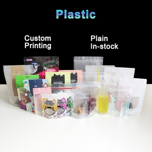 Borsa per imballaggio alimentare flessibile in plastica stampata personalizzata Bolsa Standup Doy Pack Ziplock Stand Up Pouch Bags