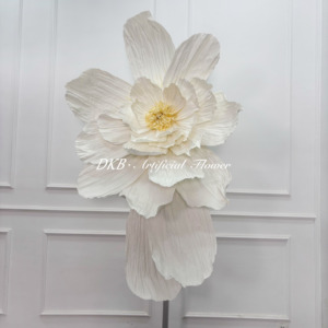 Factory Wholesale Cheap Giant Window Display Decoration Props Wedding Silk Organza Large <strong>Backdrop</strong> Decoration - Product Image 6