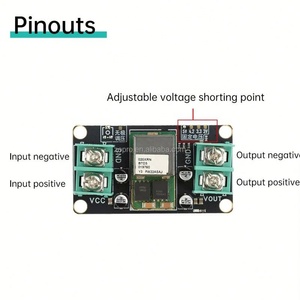 โมดูลจ่ายไฟแบบ DC-DC บัคสเต็ปดาวน์เกรดอุตสาหกรรม 20A ตัวควบคุมแรงดันไฟฟ้ากำลังสูง DC 9-14V อินพุตแรงดันไฟฟ้ากว้าง - Product Image 5