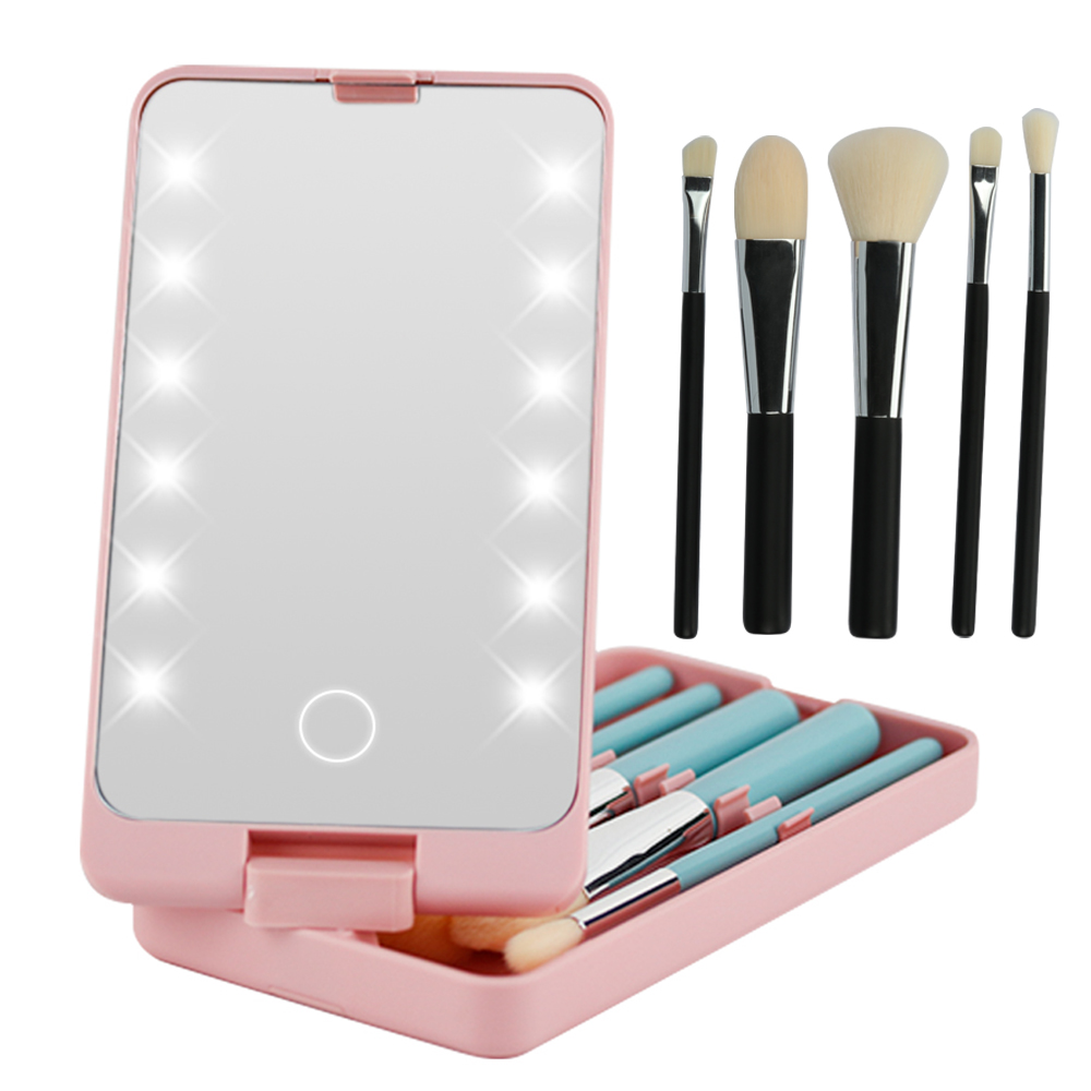 makeup brush travel pouch