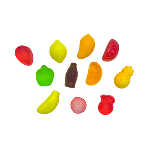Bonbons gélifiés mini-fruits 3D pelés, très demandés, bonbons gélifiés 3D pelés aux fruits, bonbons gélifiés à la gelée à l'ancienne - Product Image 1