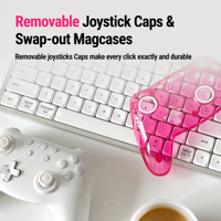 Control de Juego Inalámbrico OEM de 2.4GHz con Botón Turbo y Giroscopio de Seis Ejes para Nintendo Switch, Suministro de Fábrica PB