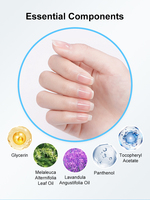 Yeni Gelen Organik Tırnak Onarım Sıvısı Evde Salon Kullanımı İçin Nemlendirici Tırnak Eti Yağı Damlaları, Tırnak Uçlarının Çürümesini ve Kuruluğu Önler