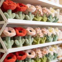 Maak Je Eigen Gemengde Bloemen Collectie Pluche Speelgoed Pluche Merchandise Groothandelsbestelling Cadeau Speelgoed Lentecadeau Retail Aangepast Ontwerp