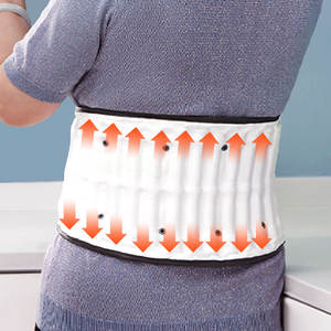 Cinturón de tracción lumbar QY05 con inflado automático eléctrico, talla SMXXL, dispositivo de soporte para la cintura para uso doméstico. - Product Image 3