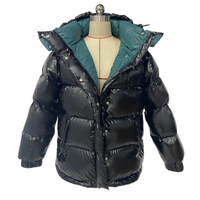 Manteau en duvet de canard imperméable de style bulle Vêtements d'extérieur chauds Veste bouffante d'extérieur épaisse Manteau en duvet personnalisé Veste pour hommes