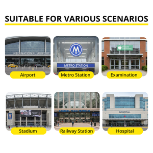 เค<span class=keywords><strong>ร</strong></span>ื่องตรวจจับโลหะแบบพกพา โหมดเตือนภัยคู่ สำหรับโรงเ<span class=keywords><strong>ร</strong></span>ียนและห้องสอบ - Product Image 6