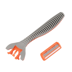 Rasoir pour homme à 3 lames, production de masse, design compact et portable, rasoir antidérapant - Product Image 3