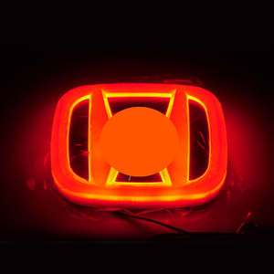 Emblema Iluminado 5D 4D con Luz LED para Parte Delantera y Trasera de Auto, Logo Luminoso para CRV CIVIC FIT ACCORD en Blanco, Rojo y Azul - Product Image 1