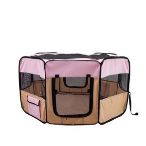 Carpa de Juego para Mascotas, Carpa de Camping para Perros al Aire Libre con Tela Oxford Lavable, Diseño Plegable y Portátil - Product Image 1