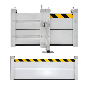 מחסום הצפה נייד מאלומיניום עם אבזם ידני, מחסום נגד הצפות, מחסום בקרת הצפות, מחסום הגנה מפני הצפות - Product Image 1