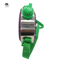 Bouteille d'eau durable en forme de cercle en plastique PE Clim Mountain 0.7L pour sports de plein air en vente