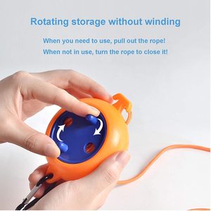 Corde <span class=keywords><strong>à</strong></span> <span class=keywords><strong>linge</strong></span> rétractable et réglable pour camping en <span class=keywords><strong>extérieur</strong></span>, 26 pieds, en <span class=keywords><strong>plastique</strong></span> et acier inoxydable, polyester épaissi, portable - Product Image 4