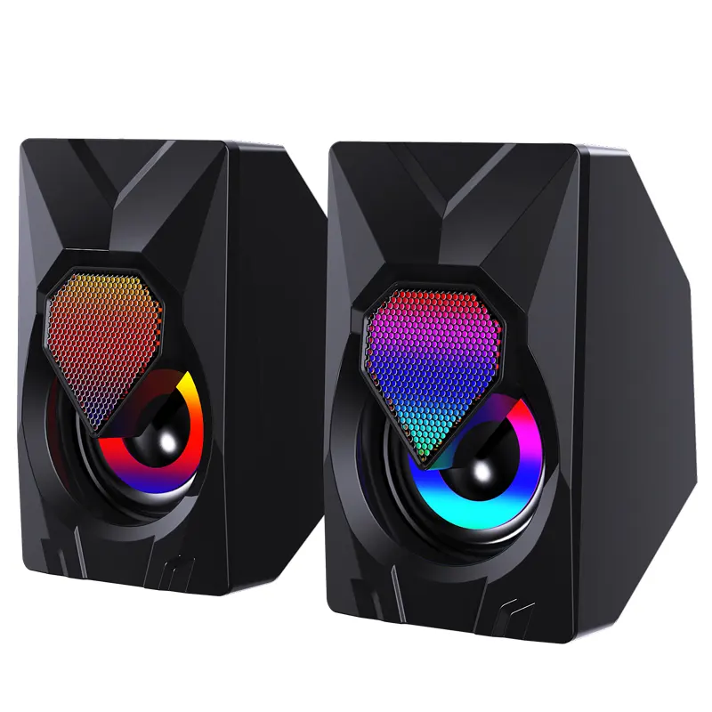 Penjualan Paling Laris Speaker FV-209 Speaker Nirkabel Portabel Bass Pintar Suara Stereo untuk Komputer Desktop Notebook