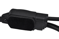 Casque tactique Z-TACTICAL Z136 MH180-V pour talkie-walkie avec haut-parleur à conduction osseuse, sans réduction de bruit, conception supra-auriculaire