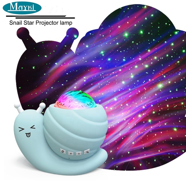Mini Galaxy Aurora Projector Dream Aurora Star Light Ceiling Night Light Cloud Sky Aurora Starry Star Table Lamp for Sensory