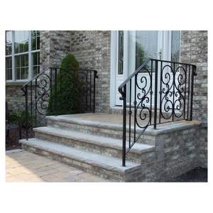 Ace ngoài trời wrought sắt lan can bên ngoài wrought sắt cầu thang lan can wrought sắt ban công Đường Sắt - Product Image 6