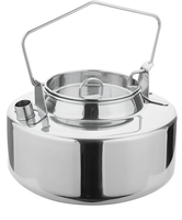Bouilloire d'extérieur en acier inoxydable 304, pot de pique-nique portable pour le camping et la randonnée