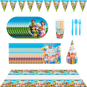 Decoración para <span class=keywords><strong>Fiesta</strong></span> <span class=keywords><strong>de</strong></span> Coco, Decoración para <span class=keywords><strong>Fiesta</strong></span> <span class=keywords><strong>de</strong></span> Melón, Artículos para <span class=keywords><strong>Fiesta</strong></span> <span class=keywords><strong>de</strong></span> Cumpleaños, Vajilla Desechable, Platos <span class=keywords><strong>de</strong></span> Papel, Vasos, Manteles, Servilletas - Product Image 2