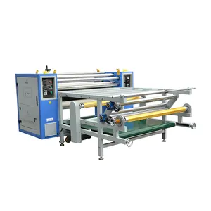 1.2M/1.7M/1.9M Calander Oil Based Sublimation Roll Heat Press 200mm/300mm/420mm drump Machine Garment Fabric Roller Heat Transfe