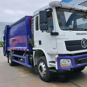 Camion à ordures compacteur grande capacité 14m³ à haute capacité de stockage pour le transfert de déchets urbains et ruraux - Product Image 1