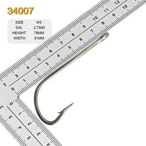 Anzuelos de Pesca de Acero Inoxidable 34007, Blancos, Extra Largos, Tamaño Completo para Pesca Comercial - Product Image 4