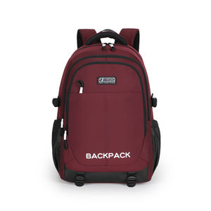 Sac à dos de voyage personnalisé 15,<span class=keywords><strong>6</strong></span> pouces, tendance et imperméable, pour l'université/école, avec fermeture éclair, vente en gros depuis la Chine - Product Image 1