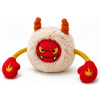 Jouets pour chiens qui couinent et qui couinent et ensemble de jeux de la corde de l'acier résistant à la traction - Jouets en peluche résistants à la mastication pour les occuper, meilleur cadeau d'anniversaire pour les animaux de compagnie
