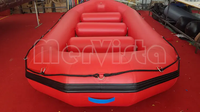 Bateau de rafting en caoutchouc Paddle River Sport avec vestes de levage