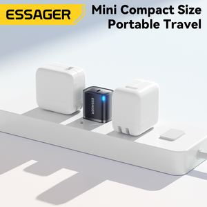 <span class=keywords><strong>ESSAGER</strong></span> ES-CD52 US UK EU 30W PD Gan USB C ที่ชาร์จเร็ว - Product Image 5