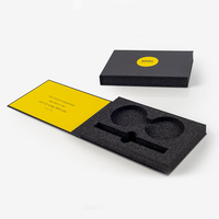 Boîtes cadeaux découpées sur mesure avec logo, tiroirs coulissants antichoc, emballage en carton et mousse EPE haute densité, insert en mousse EVA