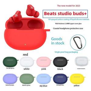 Forwelleny Nueva Llegada de Silicona Auriculares Inalámbricos Compatible con <span class=keywords><strong>Beats</strong></span> Studio <span class=keywords><strong>Buds</strong></span> + Auriculares No Auriculares - Product Image 4