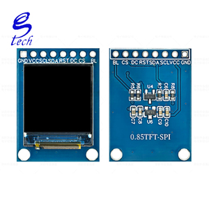 Écran LCD TFT de 0,85 pouces ST7735, petit écran avec résolution 128x128, écran carré LCD, écran couleur SPI - Product Image 3