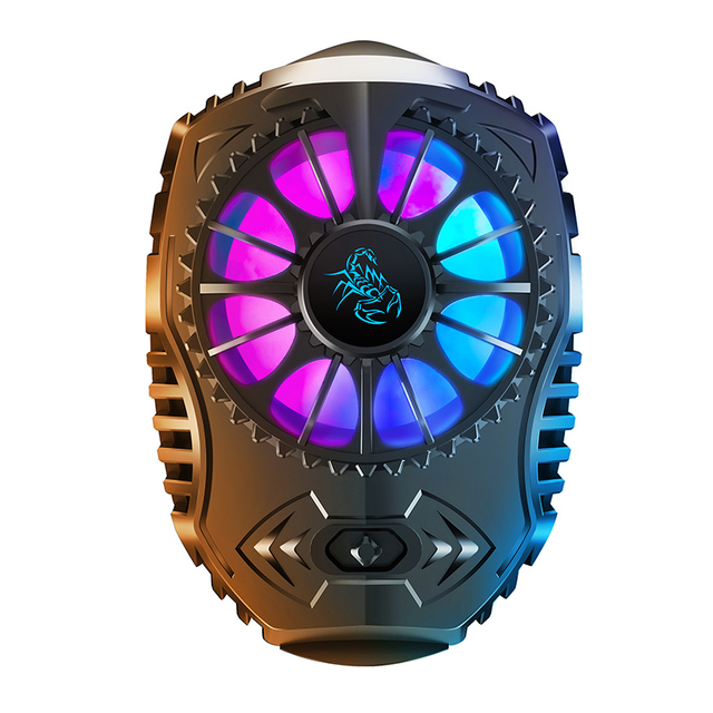 Semiconductor Mobile Phone Gaming Cooler Mini Portable Quickly Cooling Phone Radiator with Fan for Gaming