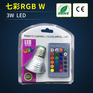หลอดไฟ LED เปลี่ยนสี RGB ขั้ว E27 พร้อมรีโมทคอนโทรล ปรับความสว่างได้ ตัวหลอดอะลูมิเนียม แสงสีขาวกลาง 4100K อายุการใช้งาน 30000 ชั่วโมง พลังงานแสงอาทิตย์ - Product Image 6
