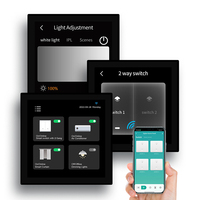 Panneau de commande intelligent Tuya pour maison connectée avec écran tactile de 4 pouces, Linux T8E 2022, télécommande, compatible Alexa