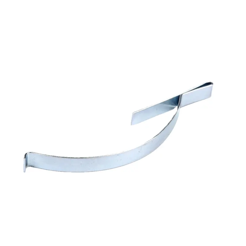 Custom flat 65Mn metal steel spring clip for window supplier